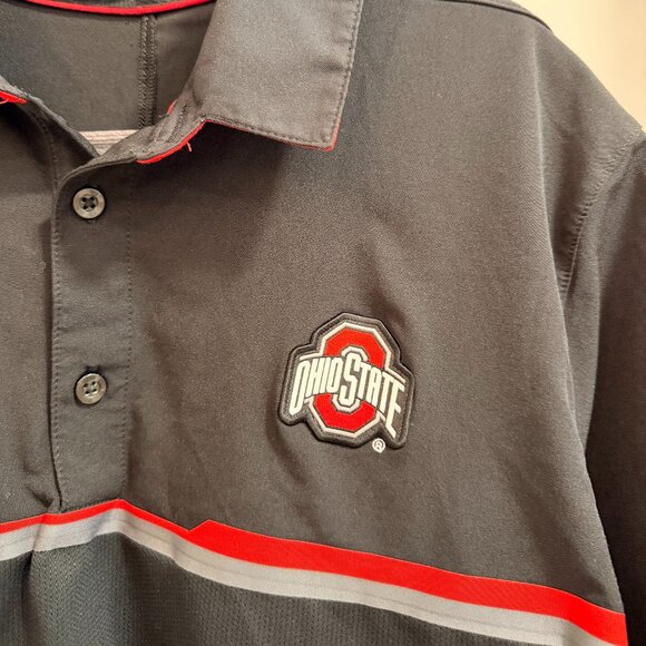 Nike Ohio State Buckeyes Dri-Fit Polo Shirt Men’s Medium - Picture 2 of 10